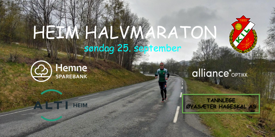 Bilde/illustrasjon for Heim Halvmaraton 2022